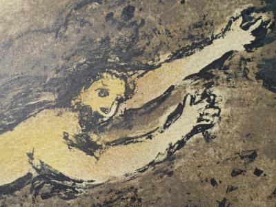 Marc CHAGALL : Sisyphe, Lithographie, 1989 2