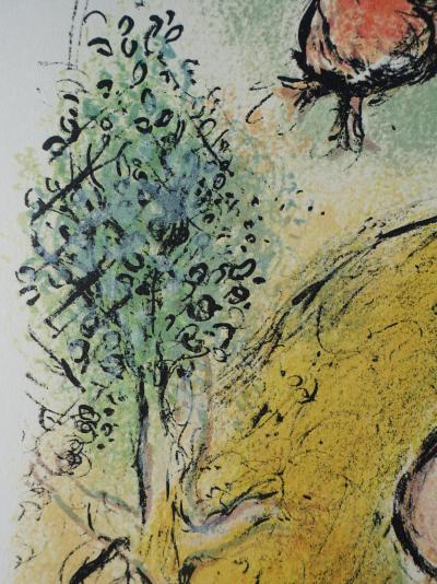 Marc CHAGALL : Le massacre des prétendants, Lithographie, 1989 2