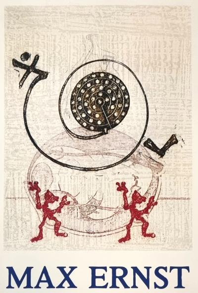 Max Ernst, Affiche Galerie Chave sur papier Arches, 1976 2