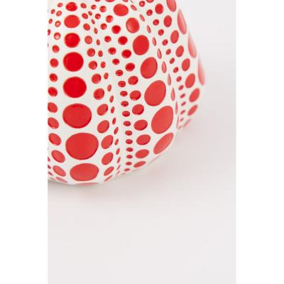 Yayoi KUSAMA - Mini Pumpkin (Red/White) - Résine peinte à la main 2