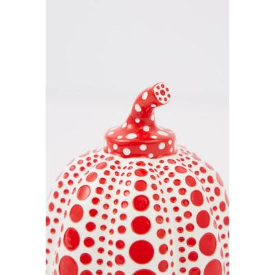 Yayoi KUSAMA - Mini Pumpkin (Red/White) - Résine peinte à la main 2