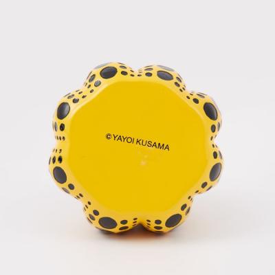 Yayoi KUSAMA - Mini Pumpkin (Yellow/Black) - Résine peinte à la main 2