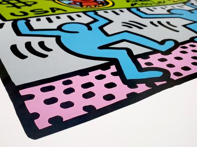 Keith Haring, Andy Mouse III, sérigraphie originale, 1990 2