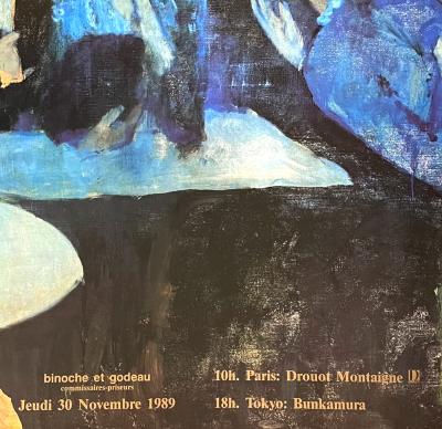 Picasso, Les noces de Pierrettes, affiche originale, 1989 2
