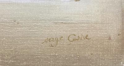 Serge Carré, Rose de Noël en pied, huile sur toile, 1978 2