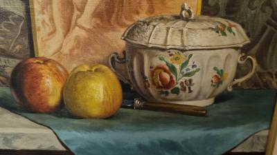 Henri Bérengier, Nature morte, huile sur toile, 1938 2
