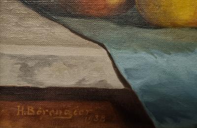 Henri Bérengier, Nature morte, huile sur toile, 1938 2