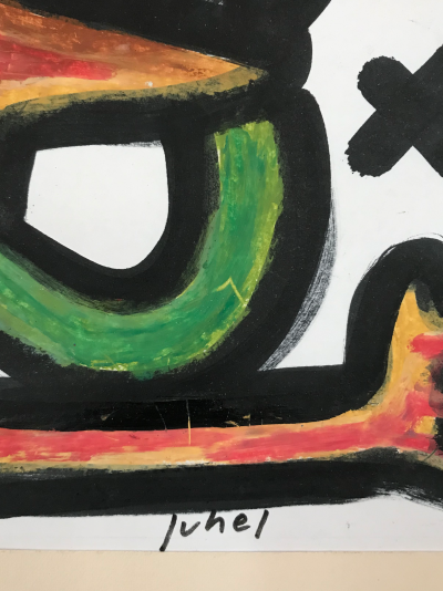 Jean-Luc JUHEL - Sans titre ,2013 -Technique mixte signée 2