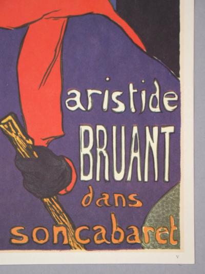 Henri de TOULOUSE- LAUTREC (after) - Aristide Bruant - Ambassadeurs, 1992 - Héliogravure signed 2