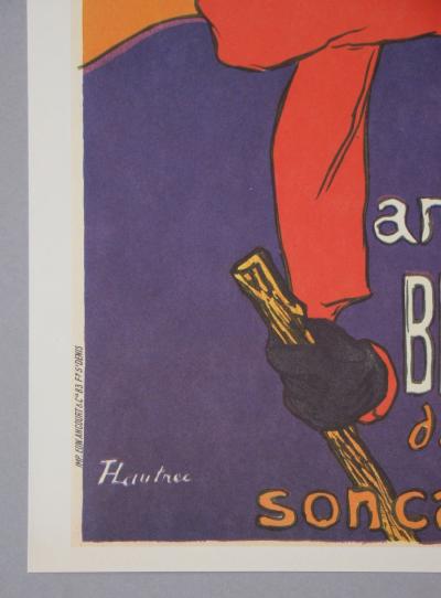 Henri de TOULOUSE- LAUTREC (after) - Aristide Bruant - Ambassadeurs, 1992 - Héliogravure signed 2