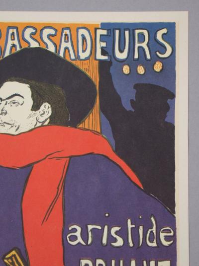 Henri de TOULOUSE- LAUTREC (after) - Aristide Bruant - Ambassadeurs, 1992 - Héliogravure signed 2