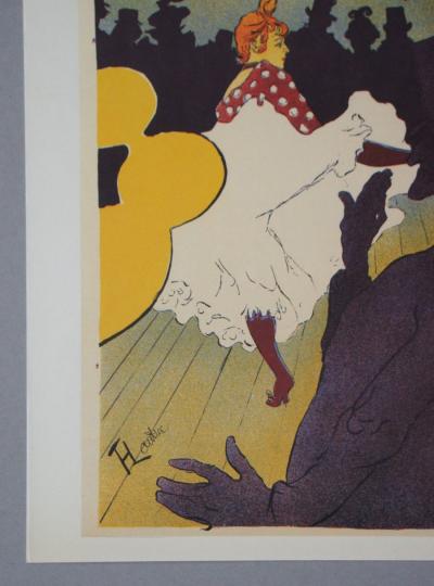 Henri de TOULOUSE- LAUTREC (d’après) - Moulin Rouge - La Goulue, 1992 - Héliogravure signée 2