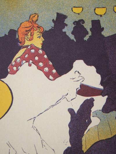 Henri de TOULOUSE- LAUTREC (d’après) - Moulin Rouge - La Goulue, 1992 - Héliogravure signée 2