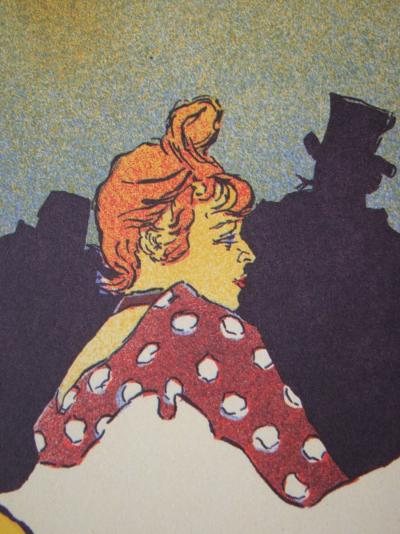 Henri de TOULOUSE- LAUTREC (d’après) - Moulin Rouge - La Goulue, 1992 - Héliogravure signée 2