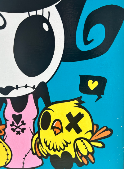 Arsen - Duo de Charme - Acrylique sur Bois 2