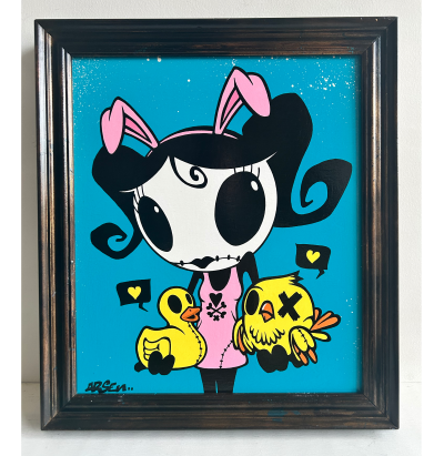 Arsen - Duo de Charme - Acrylique sur Bois 2