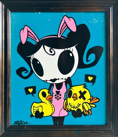 Arsen - Duo de Charme - Acrylique sur Bois 2