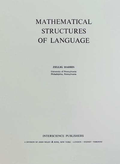 Bernar VENET - Mathematical Structures of Language, 1969 - Lithograph signed in pencil 2