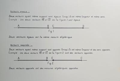 Bernar VENET - Vecteurs égaux - Vecteurs opposés, 1966 - Lithographie signée au crayon 2