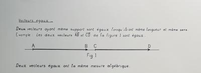 Bernar VENET - Vecteurs égaux - Vecteurs opposés, 1966 - Lithographie signée au crayon 2