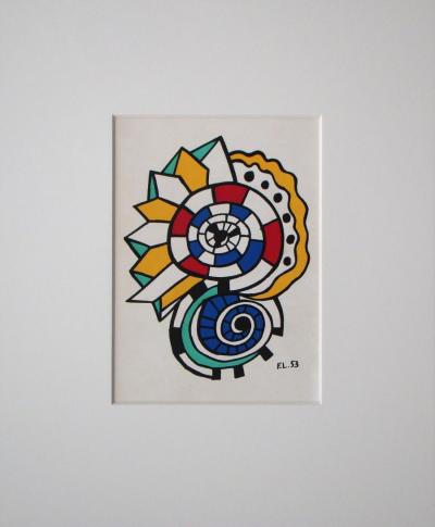 Fernand LEGER (after) - Escargot, 1956 - Lithography in colors 2
