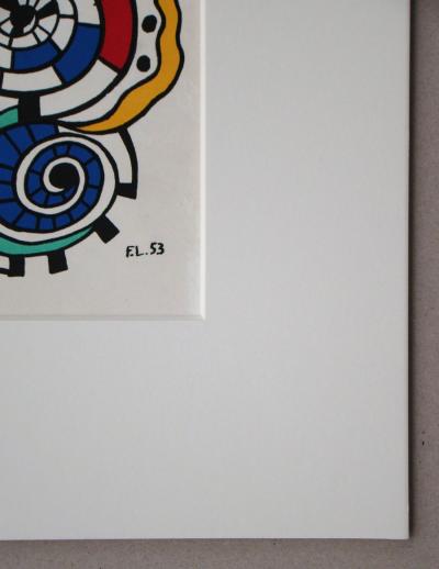 Fernand LEGER (after) - Escargot, 1956 - Lithography in colors 2