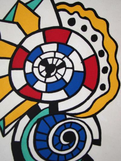 Fernand LEGER (after) - Escargot, 1956 - Lithography in colors 2