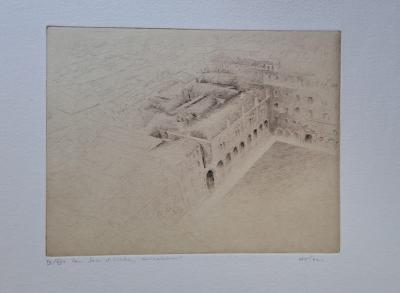 Fred-André Holzer - Sans titre - Gravure originale, signée et numérotée 2