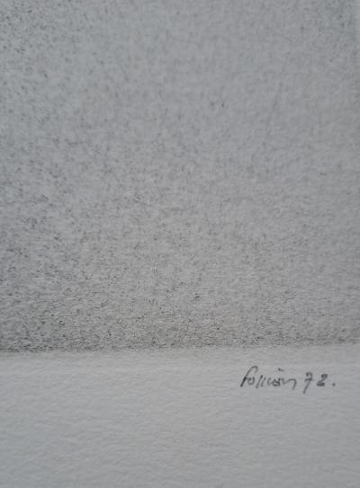 Christian Fossier - Entresol - Lithographie originale, signée et numérotée 2