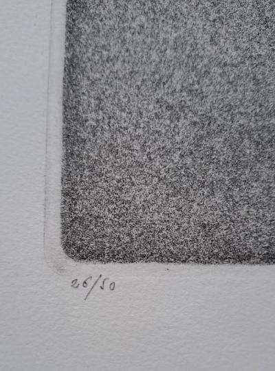 Christian Fossier - Entresol - Lithographie originale, signée et numérotée 2