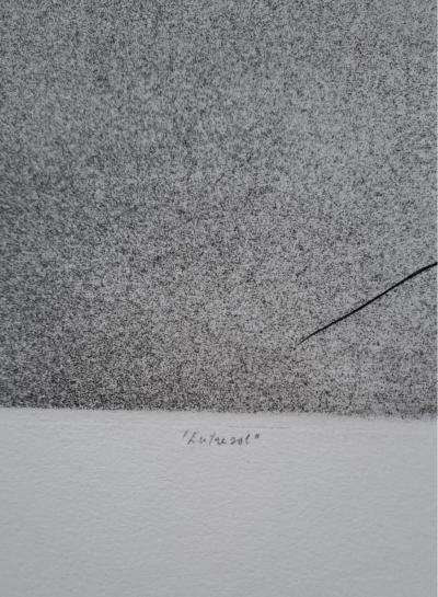 Christian Fossier - Entresol - Lithographie originale, signée et numérotée 2