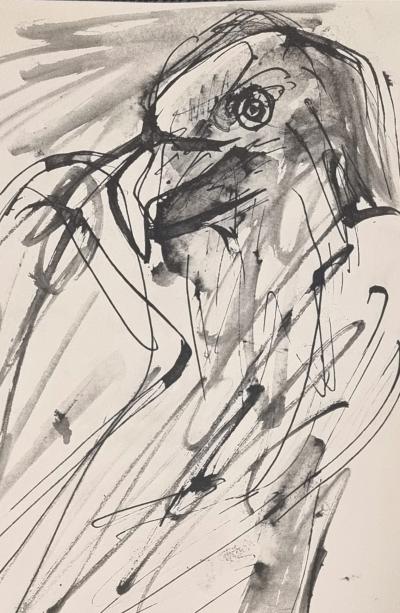 Pablo Picasso, Un aigle, lithographie, tirage de tête, 1957 2