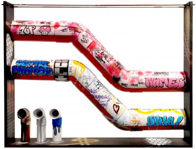 SULIA, Beaubourg Urbex, sculpture, 2025 2