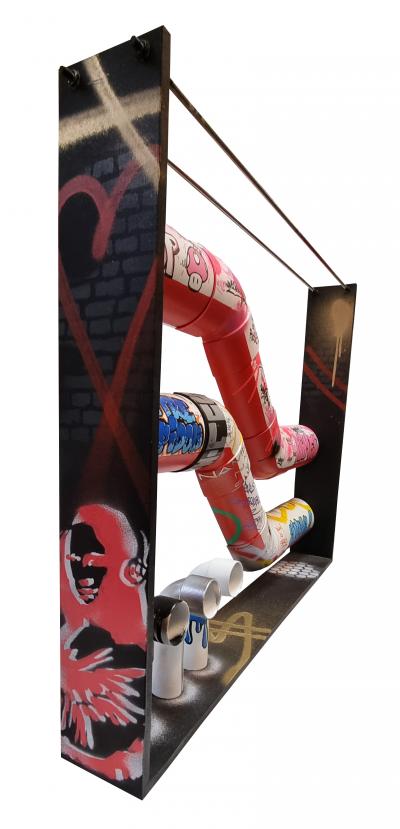 SULIA, Beaubourg Urbex, sculpture, 2025 2