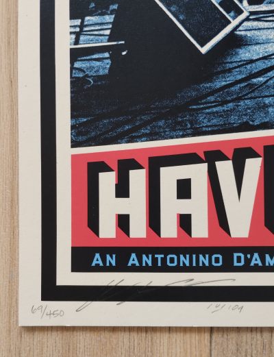 Shepard FAIREY (Obey) - Let Fury Have The Hour - Sérigraphie signée au crayon 2