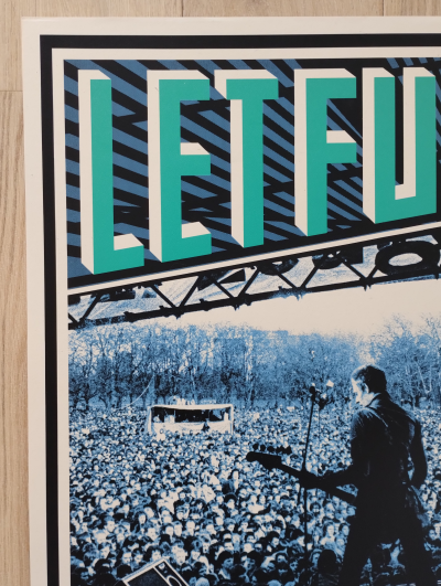 Shepard FAIREY (Obey) - Let Fury Have The Hour - Sérigraphie signée au crayon 2