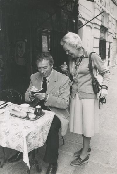 Walter Carone - Yves Montand 3, 1977 - Tirage argentique RC