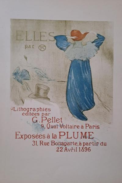Henri de Toulouse-Lautrec (d’après) - Affiche pour Elles - Impression d’art 2