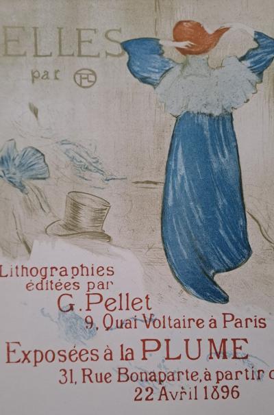 Henri de Toulouse-Lautrec (d’après) - Affiche pour Elles - Impression d’art 2