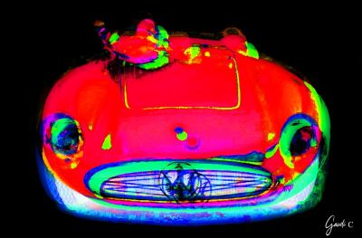 Gaudi .C maserati-300s-moss-pop-art (2025) 2
