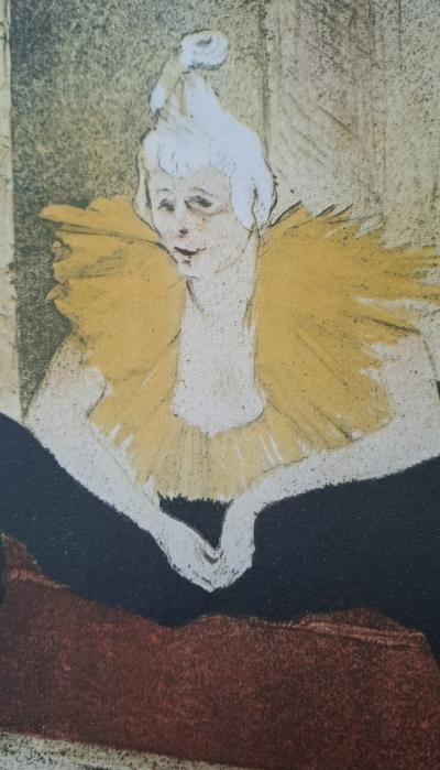 Henri de Toulouse-Lautrec (d’après) - La clownesse assise - Impression d’art 2