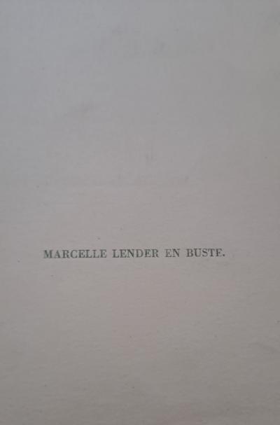Henri de Toulouse-Lautrec (after) - Marcelle Linder bust - Art print 2
