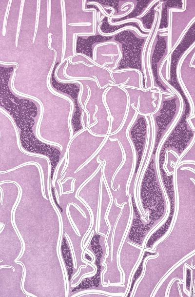 André Masson, Massacre des prétendants (l’Odyssée), eau-forte, 1978 2