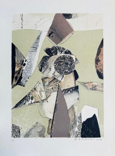 Bernard MANDEVILLE - Untitled, 1978 - Original lithograph signed in pencil 2