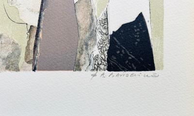 Bernard MANDEVILLE - Untitled, 1978 - Original lithograph signed in pencil 2