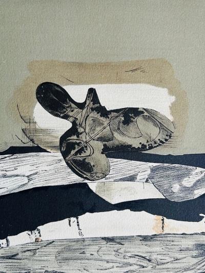 Bernard MANDEVILLE - Untitled, 1978 - Original lithograph signed in pencil 2