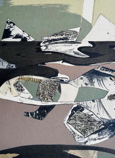 Bernard MANDEVILLE - Untitled, 1978 - Original lithograph signed in pencil 2