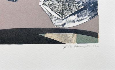 Bernard MANDEVILLE - Untitled, 1978 - Original lithograph signed in pencil 2
