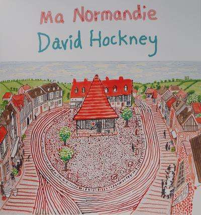 David Hockney: My Normandy - Original color poster 2