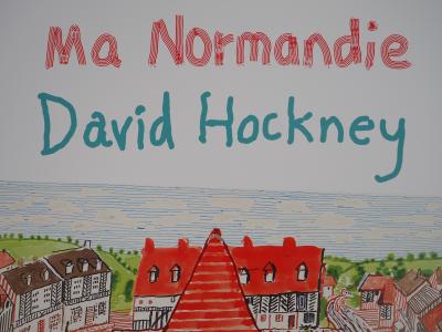 David Hockney: My Normandy - Original color poster 2